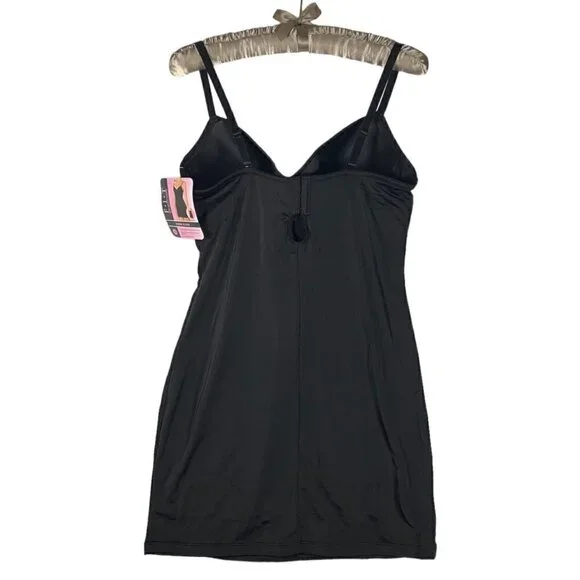 F.I.T. Inside Scoop Women's Black Shapewear Slip SZ. XL - Picture 3 of 11